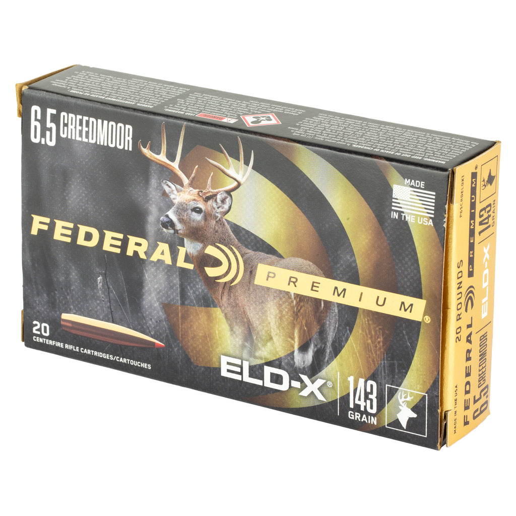 FED PREM 6.5CM 143GR ELD-X 20/200