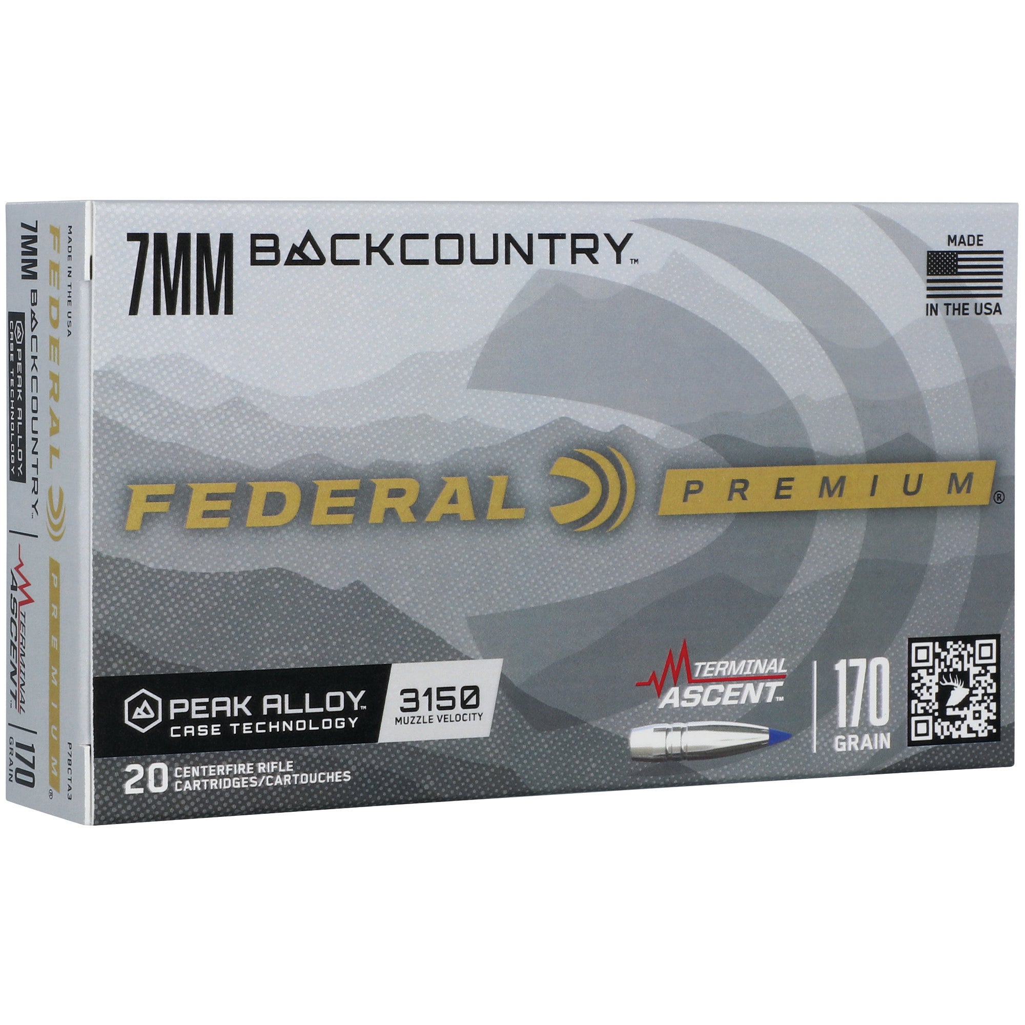 FED TERM ASCENT 7MM BC 170GR 20/200