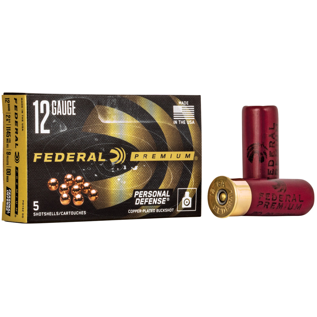 FED PD 12GA 2.75 00BCK 9PLT 5/250