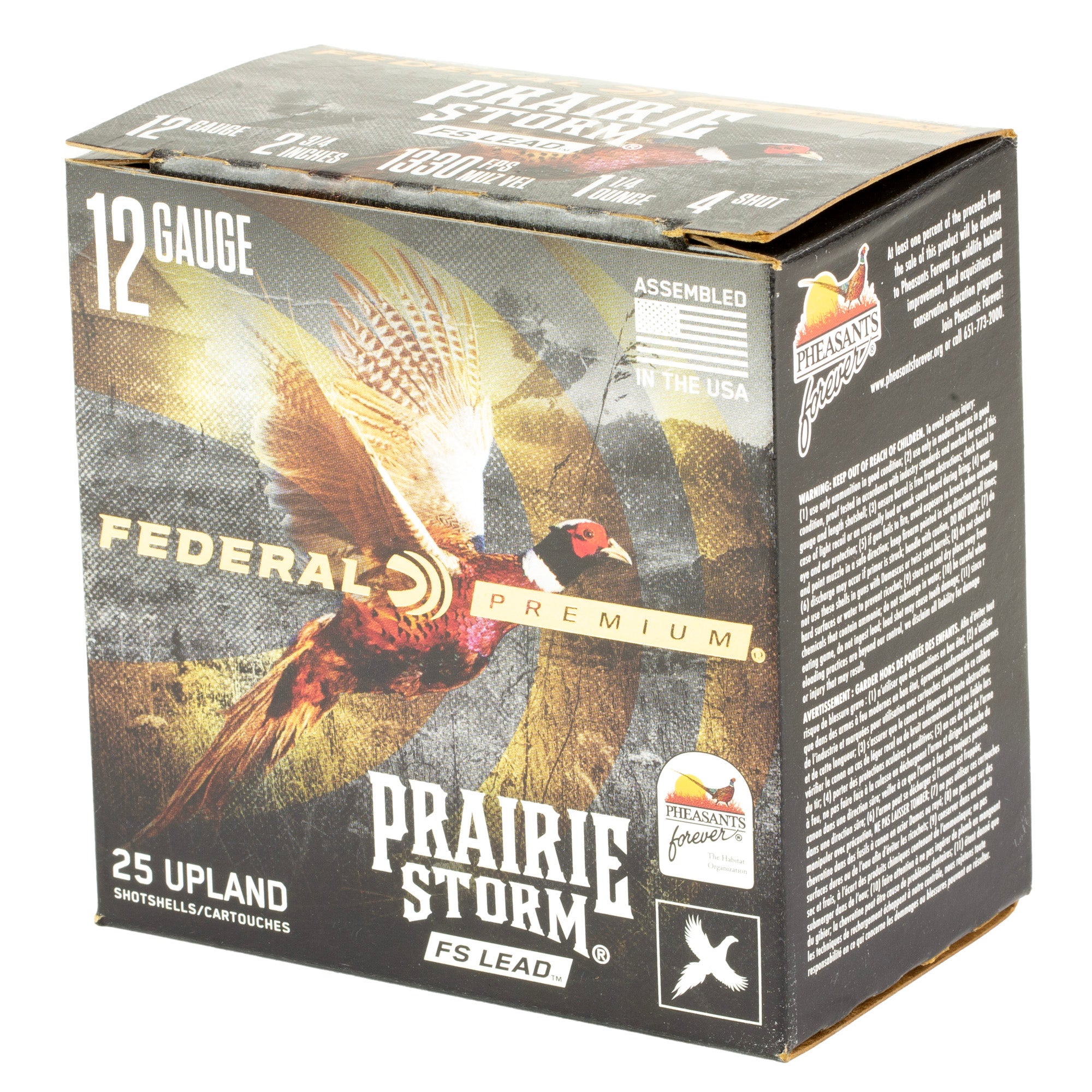 FED PR STRM 12GA 2.75 #4 25/250