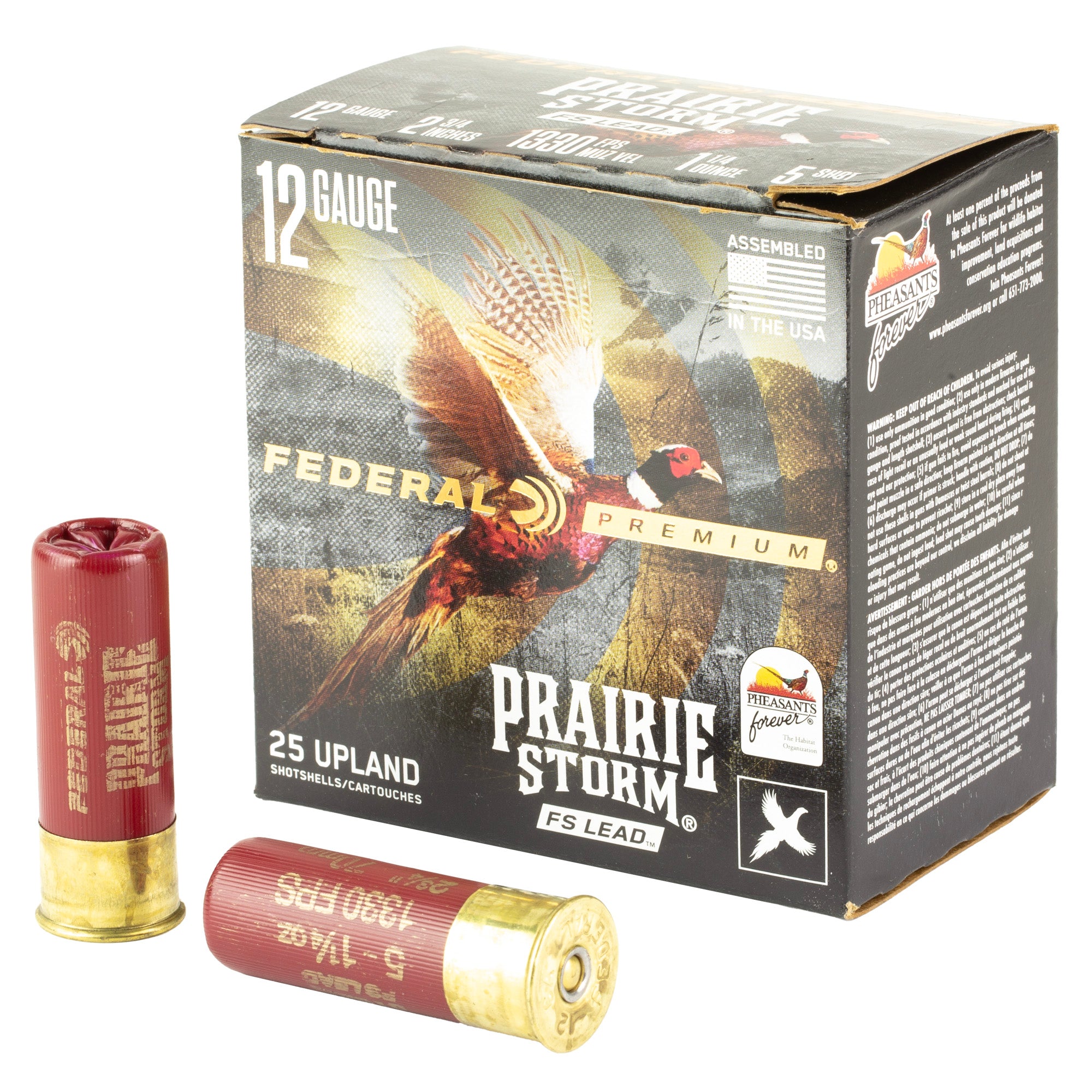 FED PR STRM 12GA 2.75 #5 25/250