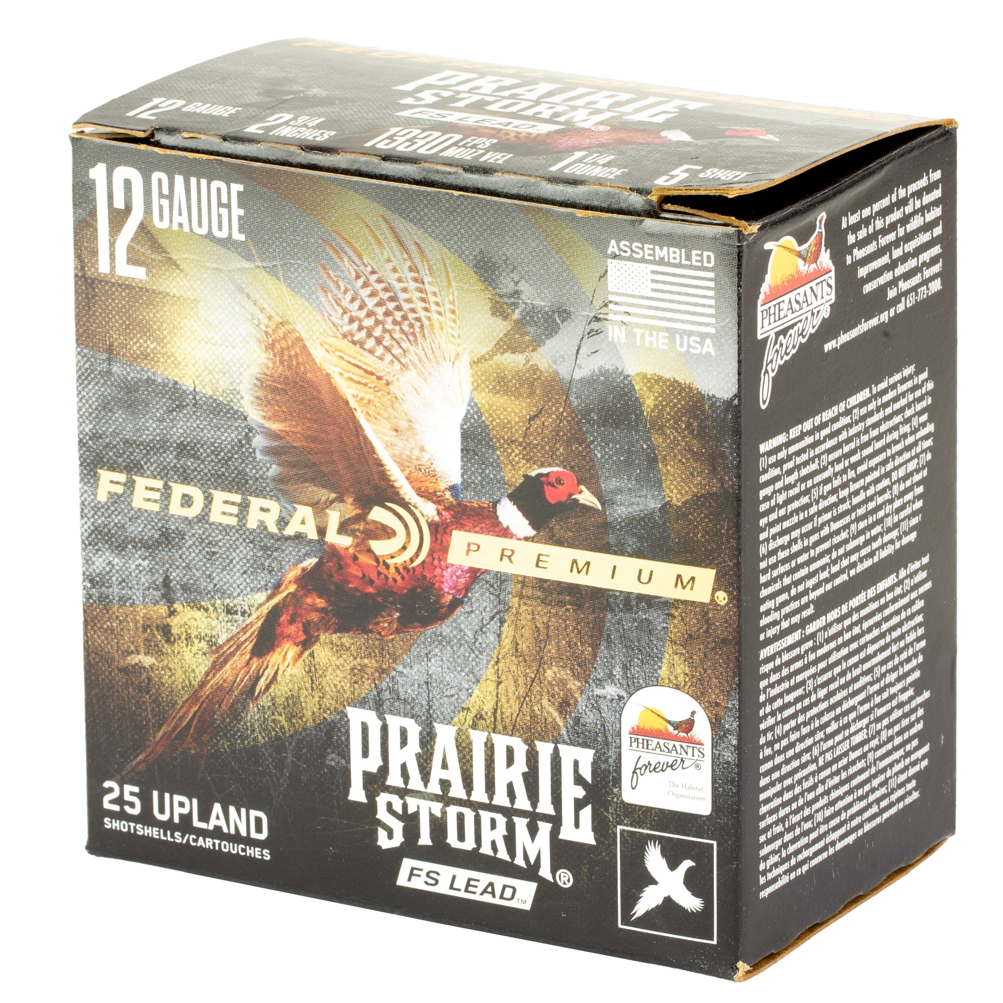 FED PR STRM 12GA 2.75 #5 25/250