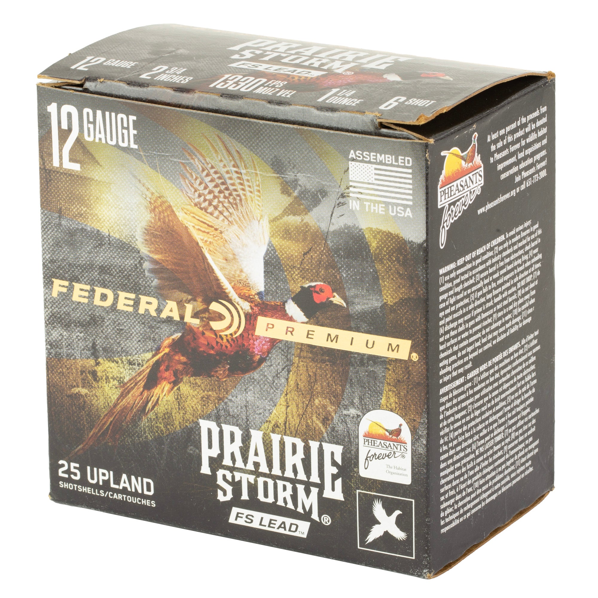 FED PR STRM 12GA 2.75 #6 25/250