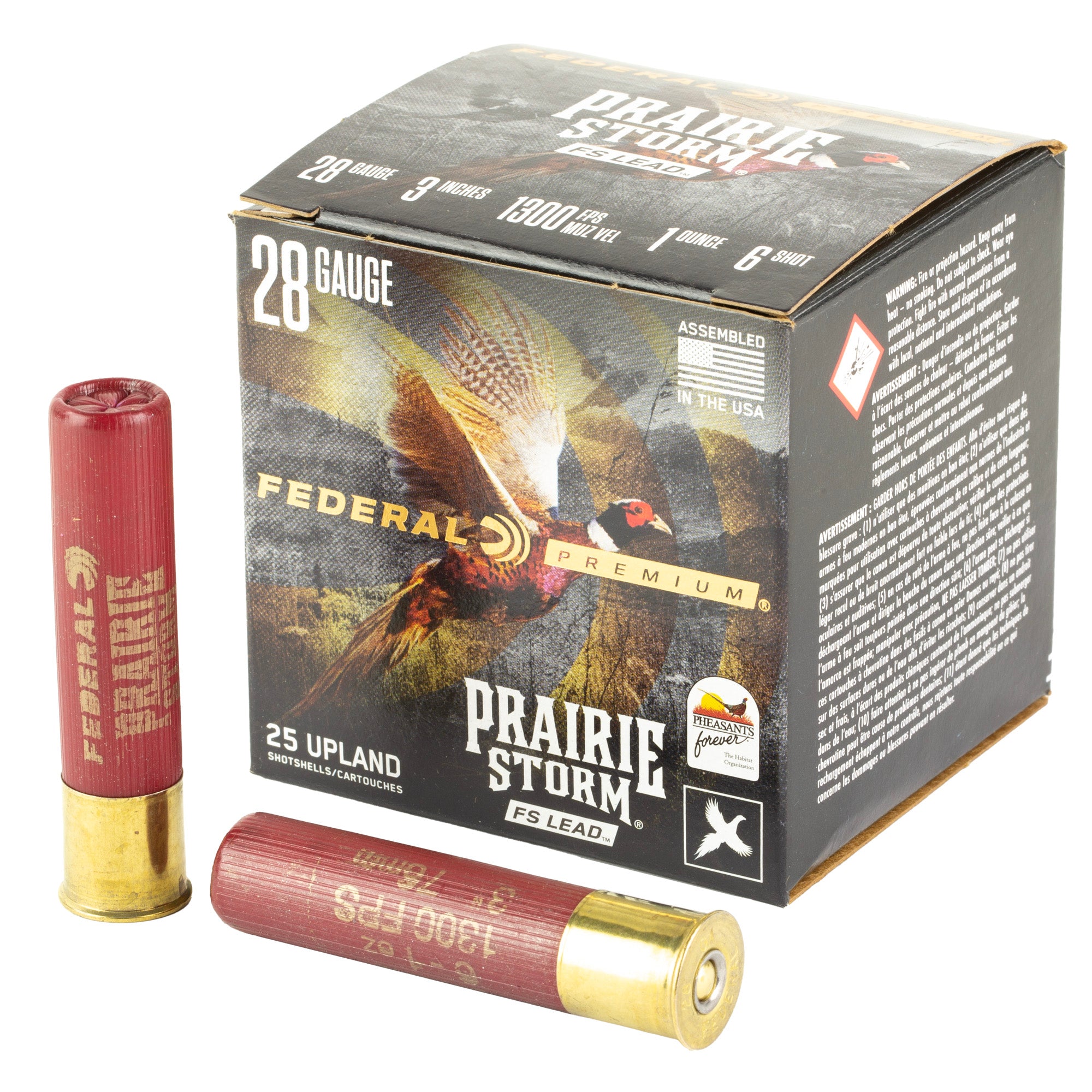FED PR STRM 28GA 3 7/8OZ #6 25/250