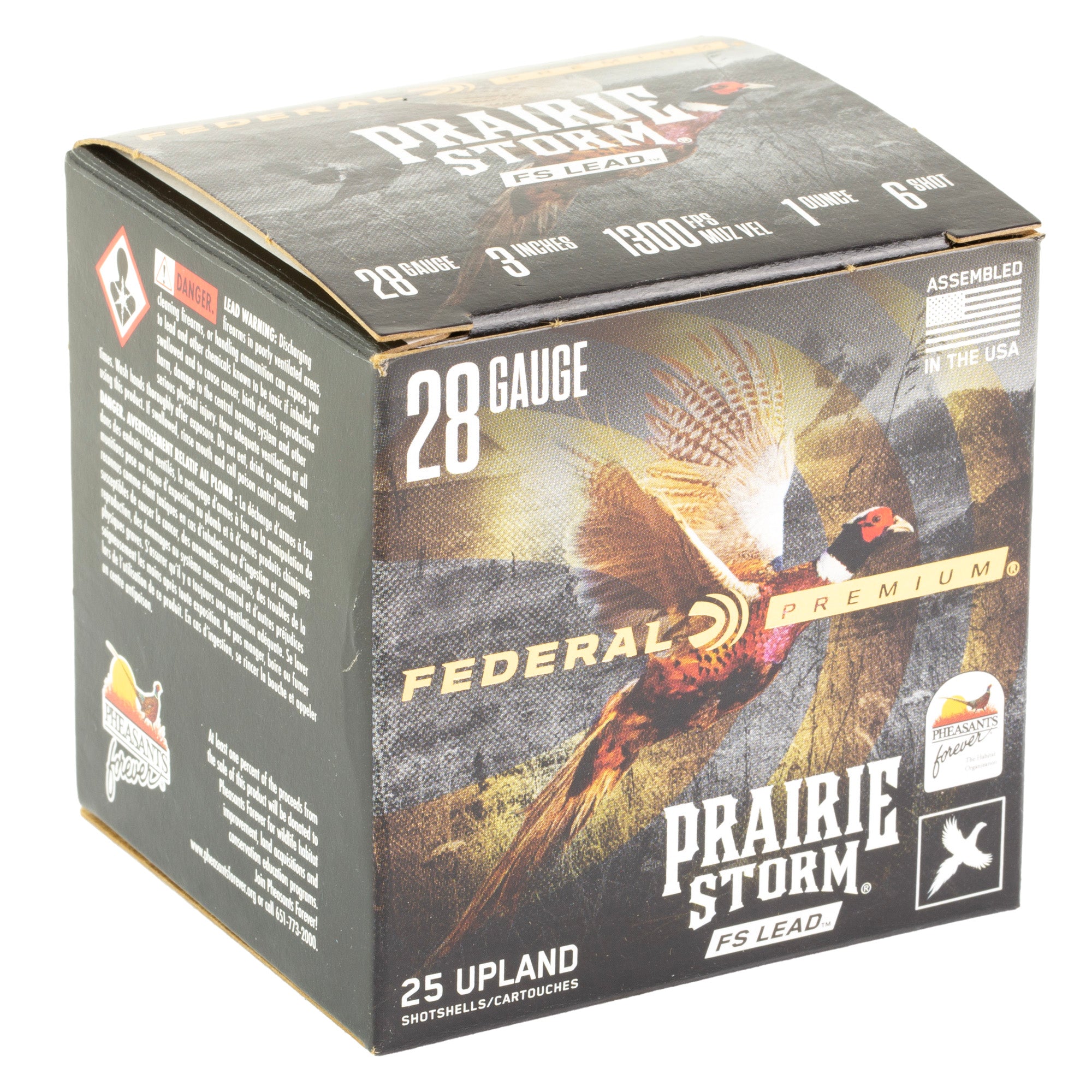 FED PR STRM 28GA 3 7/8OZ #6 25/250