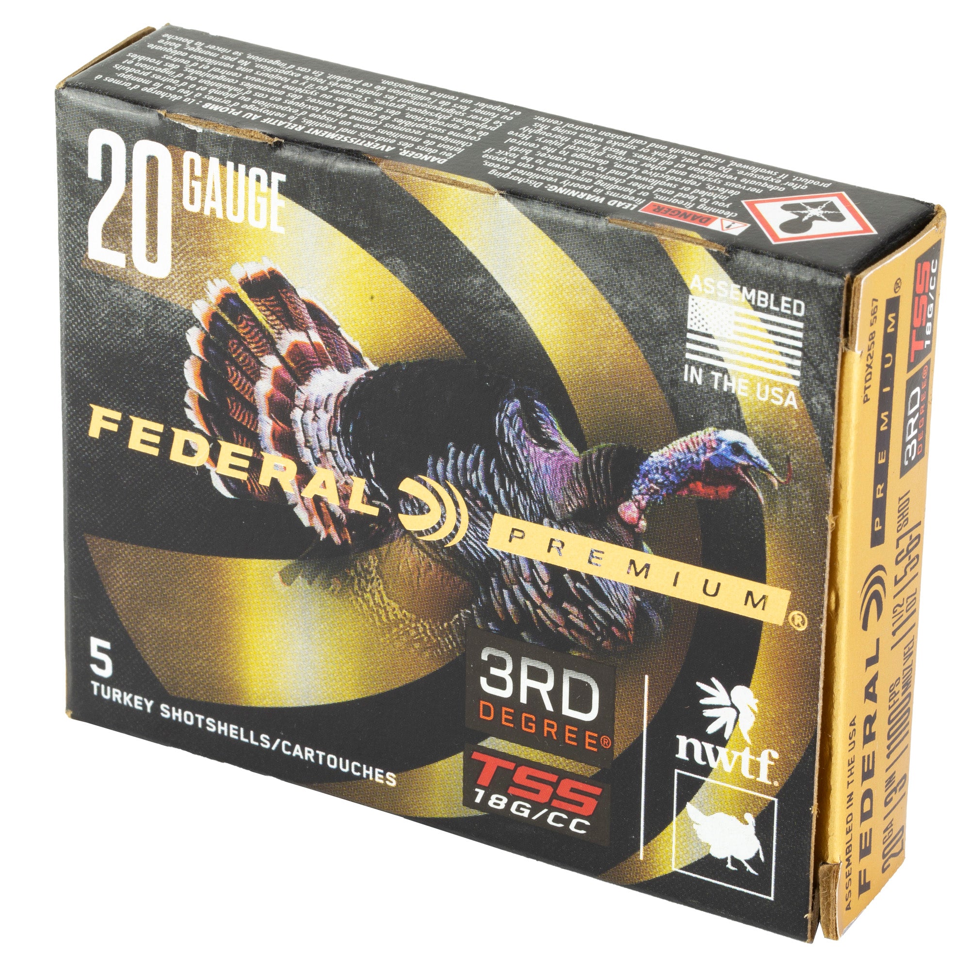 FED 3RD DEGREE 20GA 3 5/6/7 5/50
