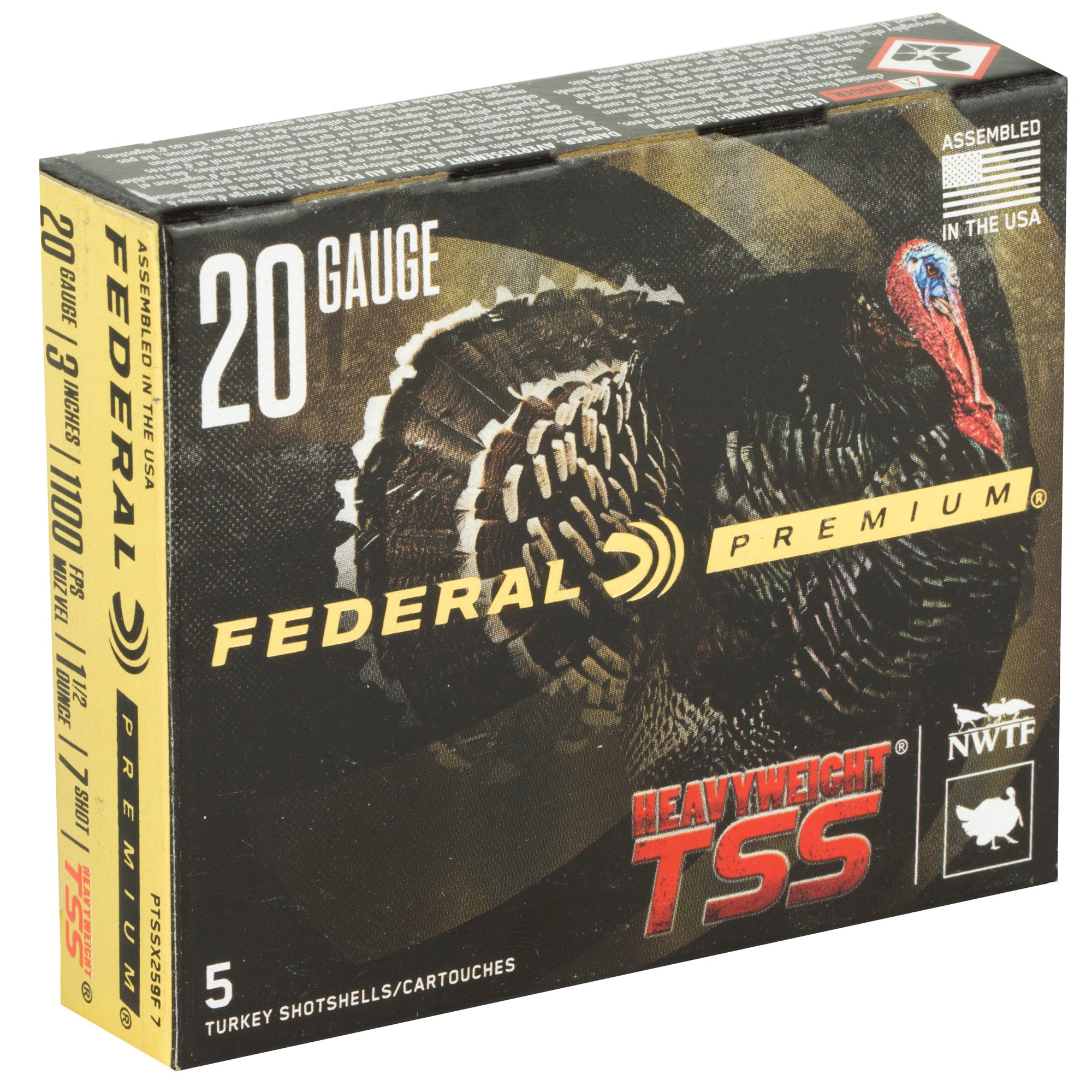 FED HVYWGHT TSS 20GA 3 #7 5/50