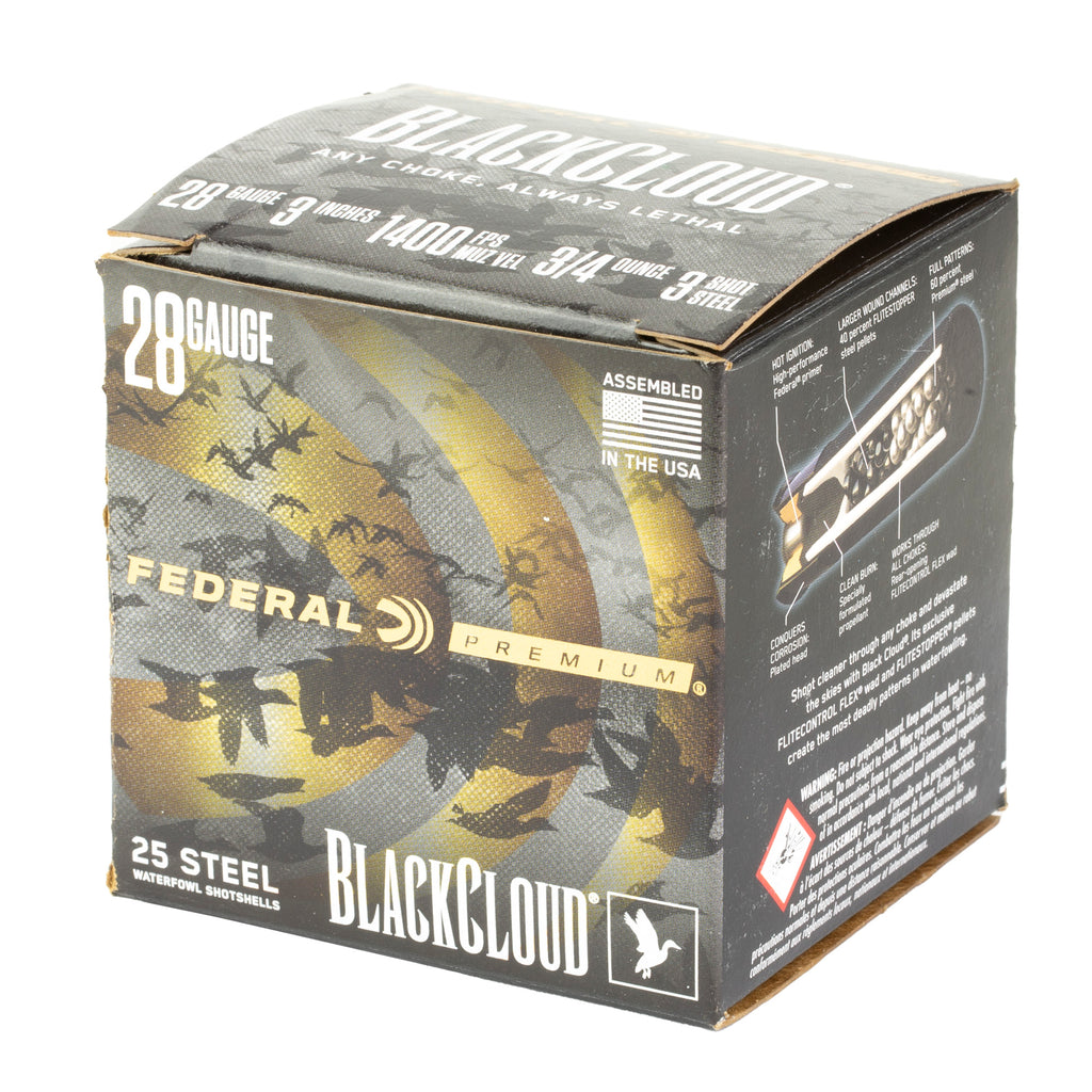 FED BLK CLOUD 28GA 3 #3 25/250