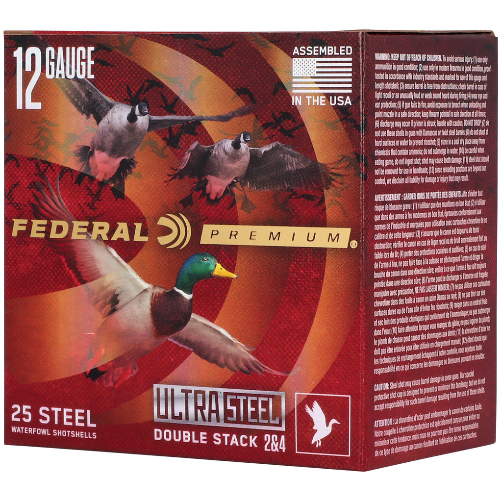 FED ULT STL 12GA 3 1.25OZ #2/#4 25