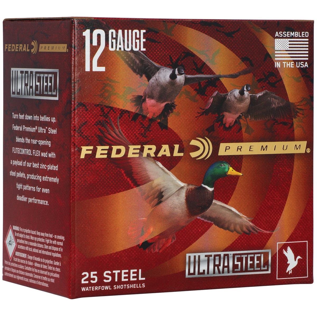 FED ULT STL 12GA 3 1.25OZ BB 25/250