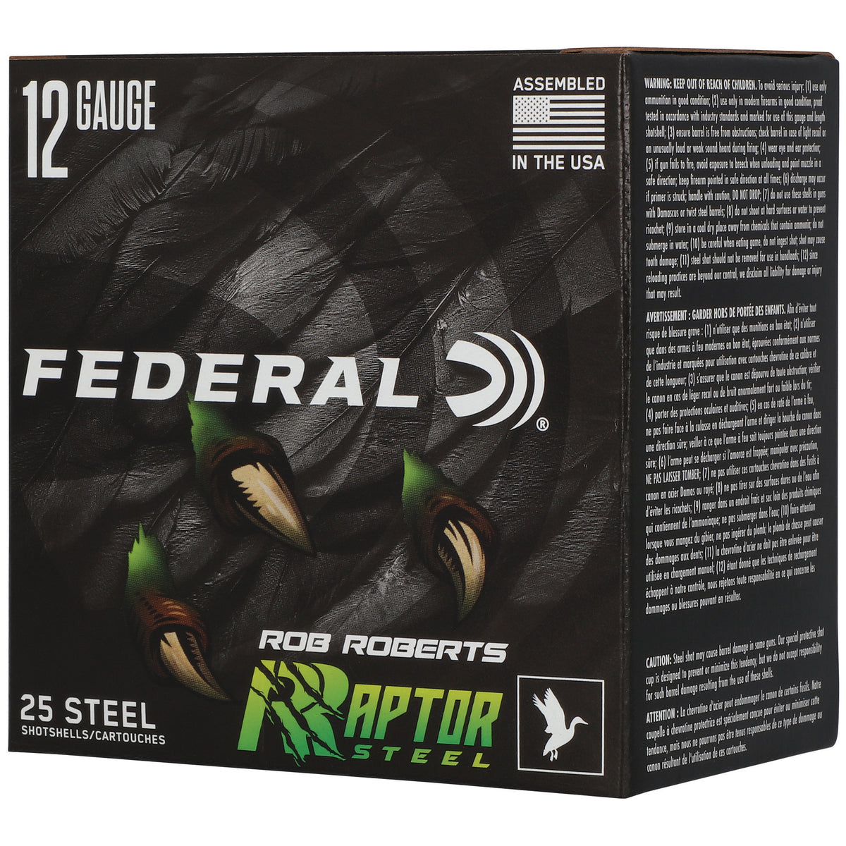 FED RAPTOR STEEL 12GA 3 1.375OZ #3