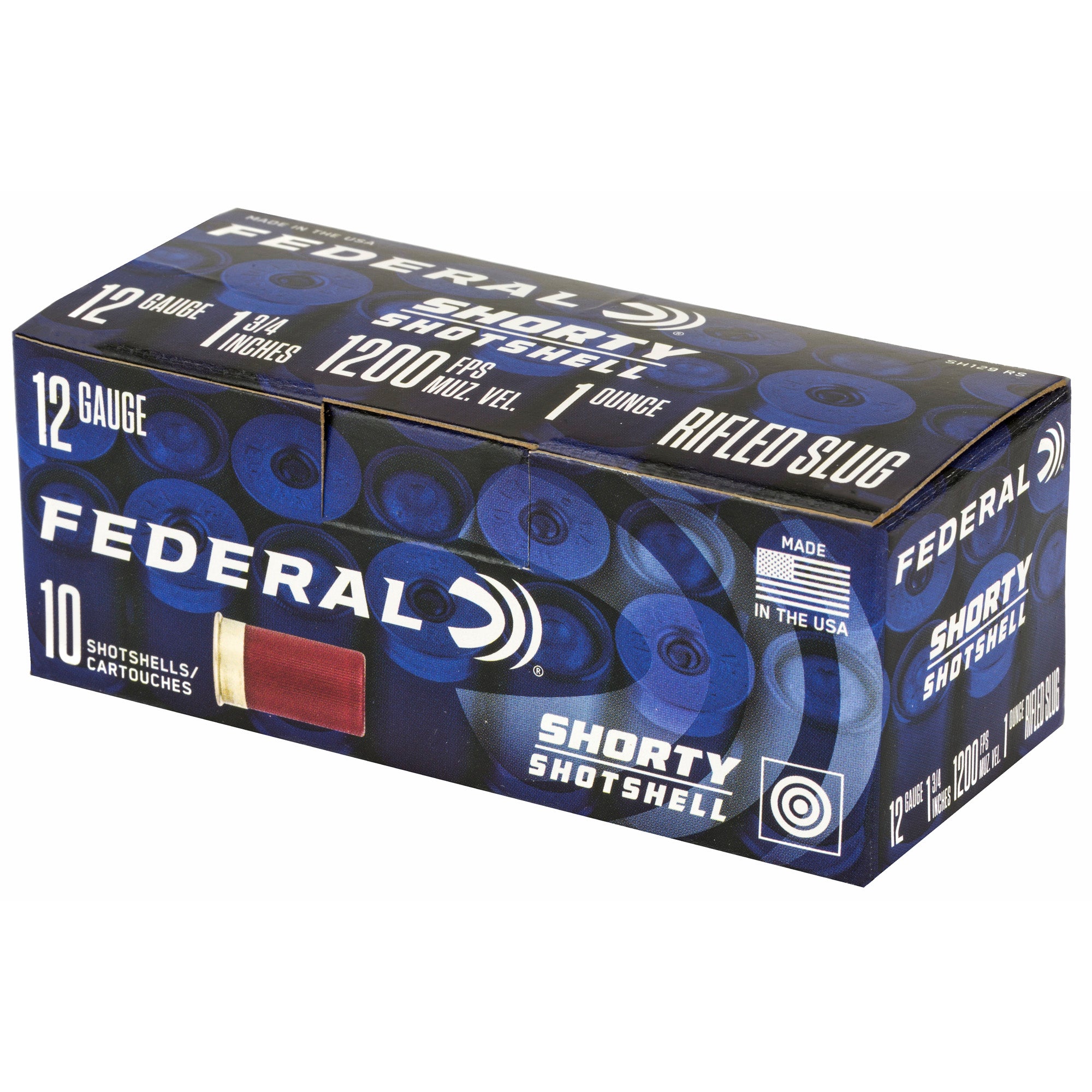 FED SHRTY SS 12GA 1.75 RFLD 10/100