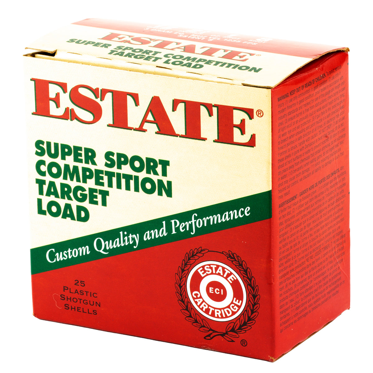 FED ESTATE SS 12GA 2.75 #8 1 OZ 25/