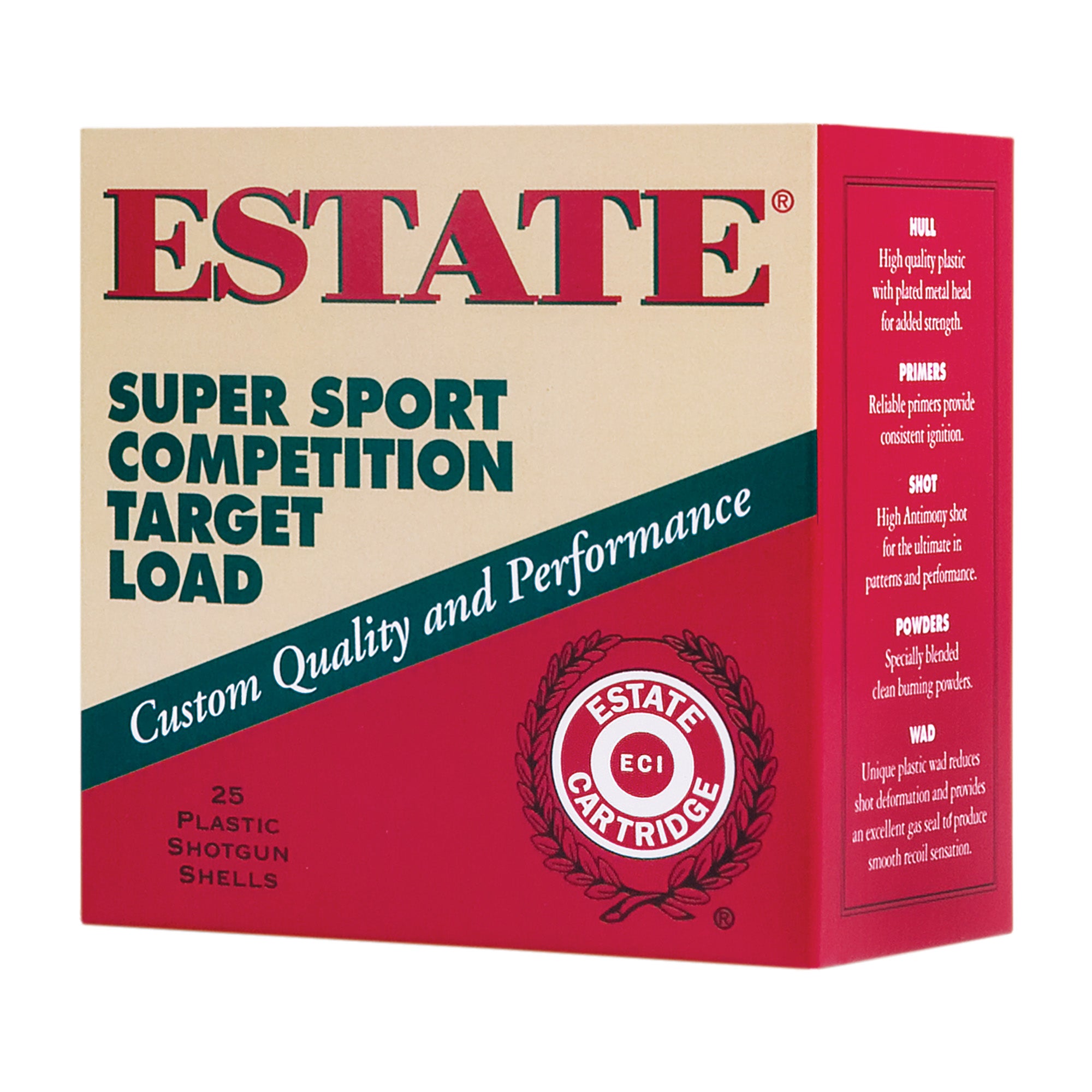 FED ESTATE SS 12GA 2.75 #7.5 25/250