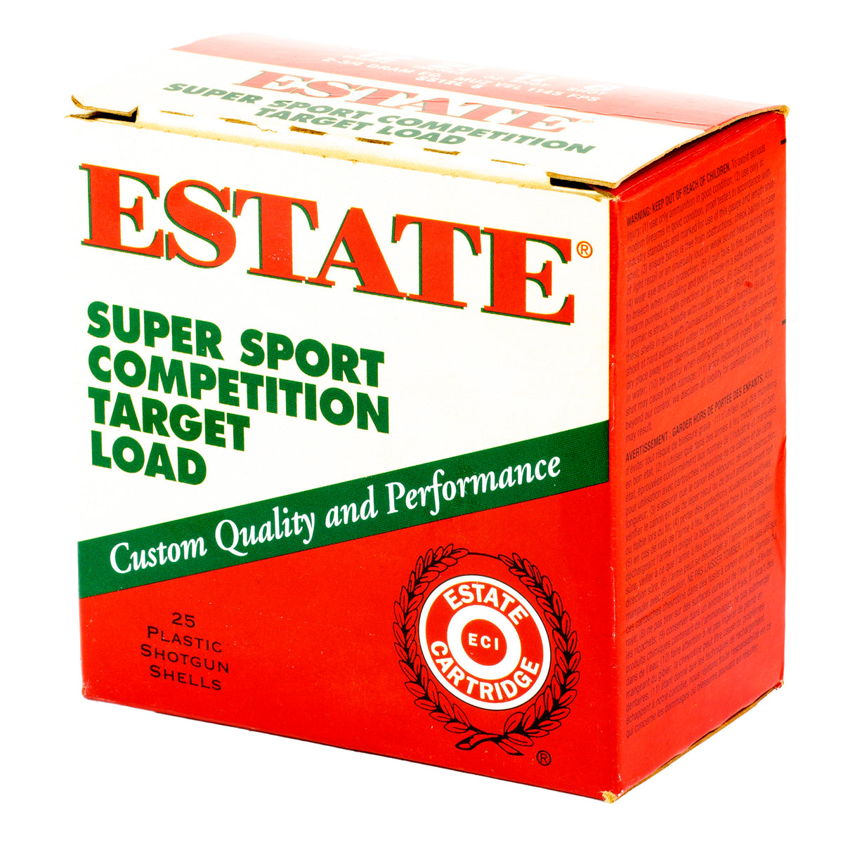 FED ESTATE SS 12GA 2.75 #8 25/250