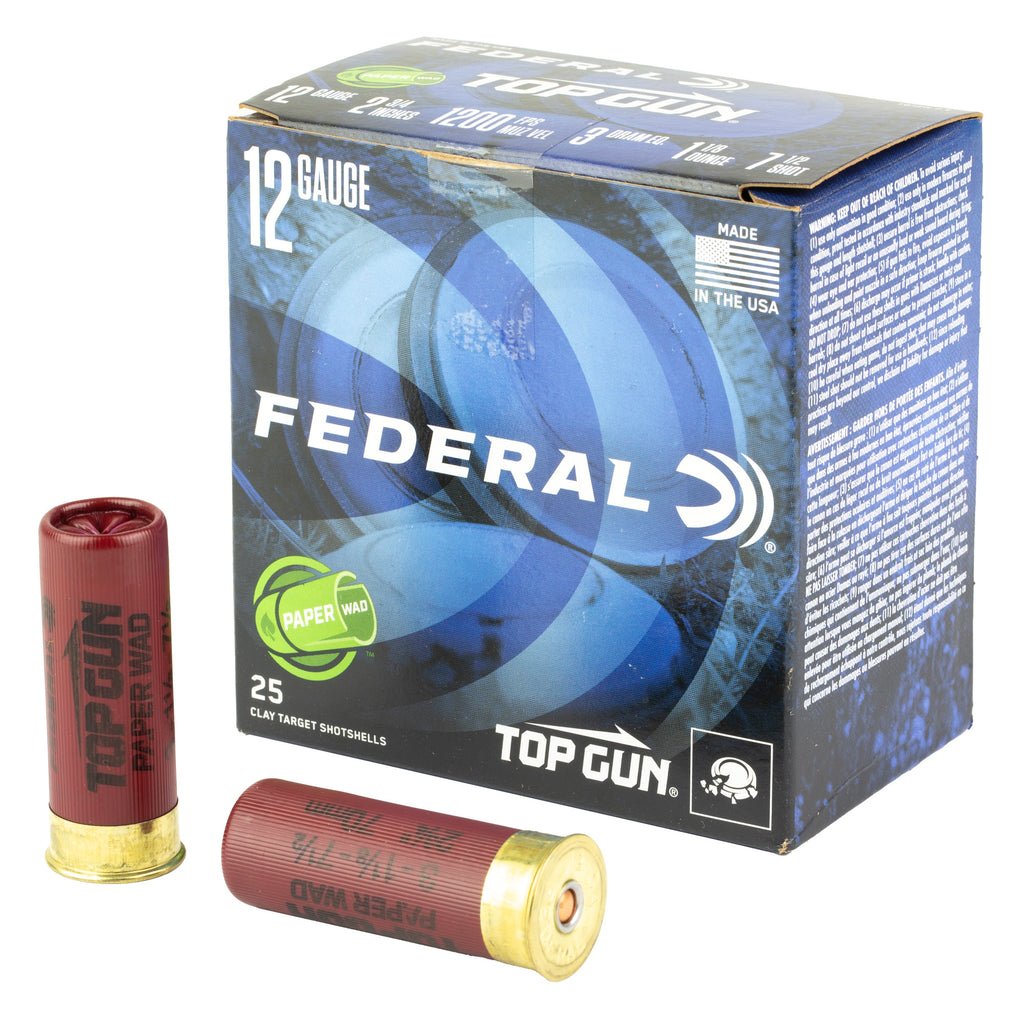 FED TOP GUN 12GA 2.75 #7.5 25/250