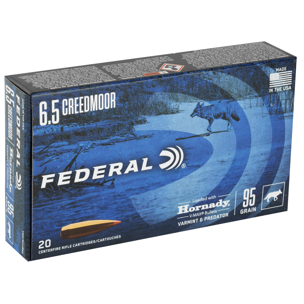 FED V&P 6.5CM 95GR HRNDY VMAX 20/200
