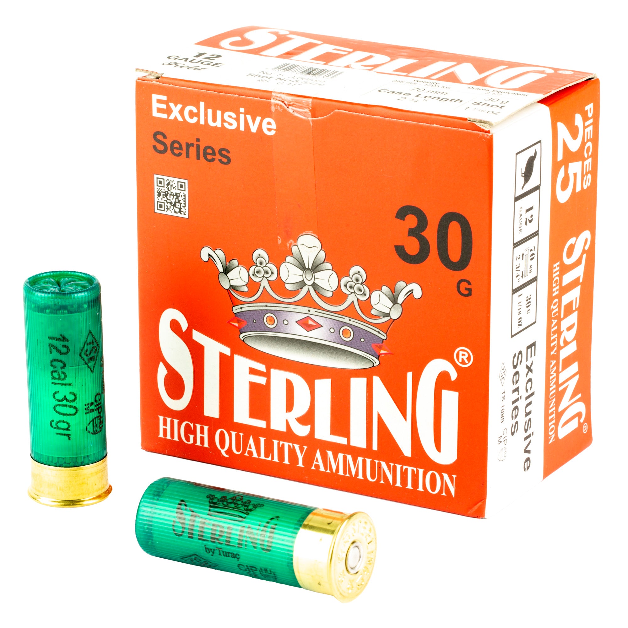 STERLING EXCLSV 12GA 2.75 #5 25/250