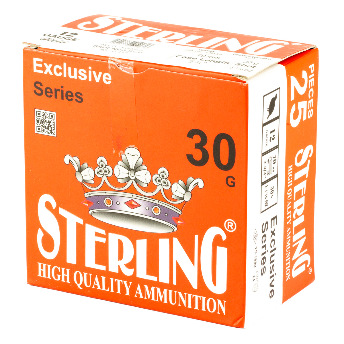 STERLING EXCLSV 12GA 2.75 #5 25/250