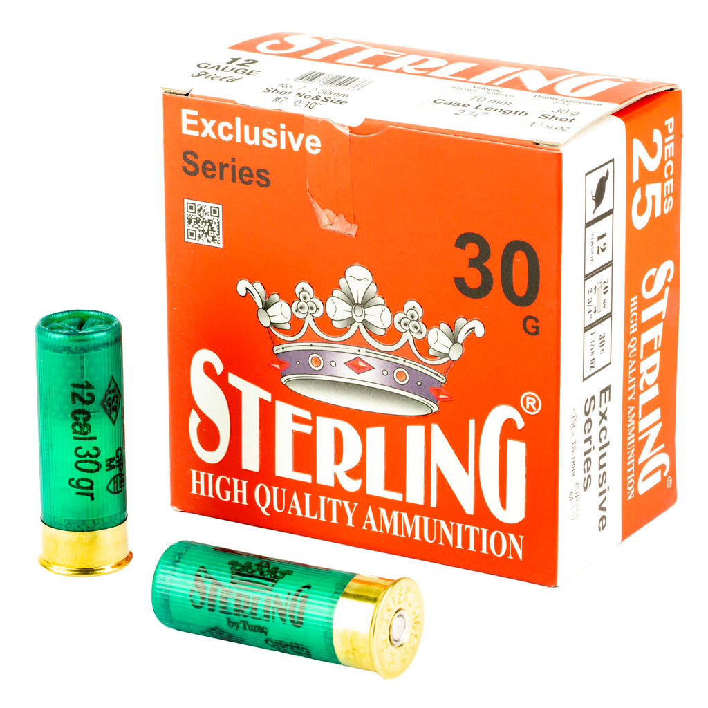 STERLING EXCLSV 12GA 2.75 #7 25/250