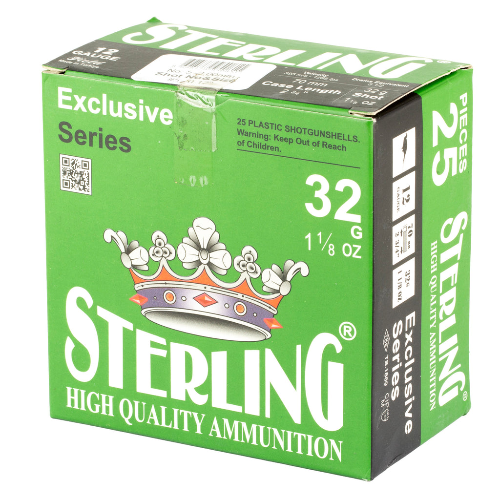 STERLING EXCLSV 12GA 2.75 #5 25/250