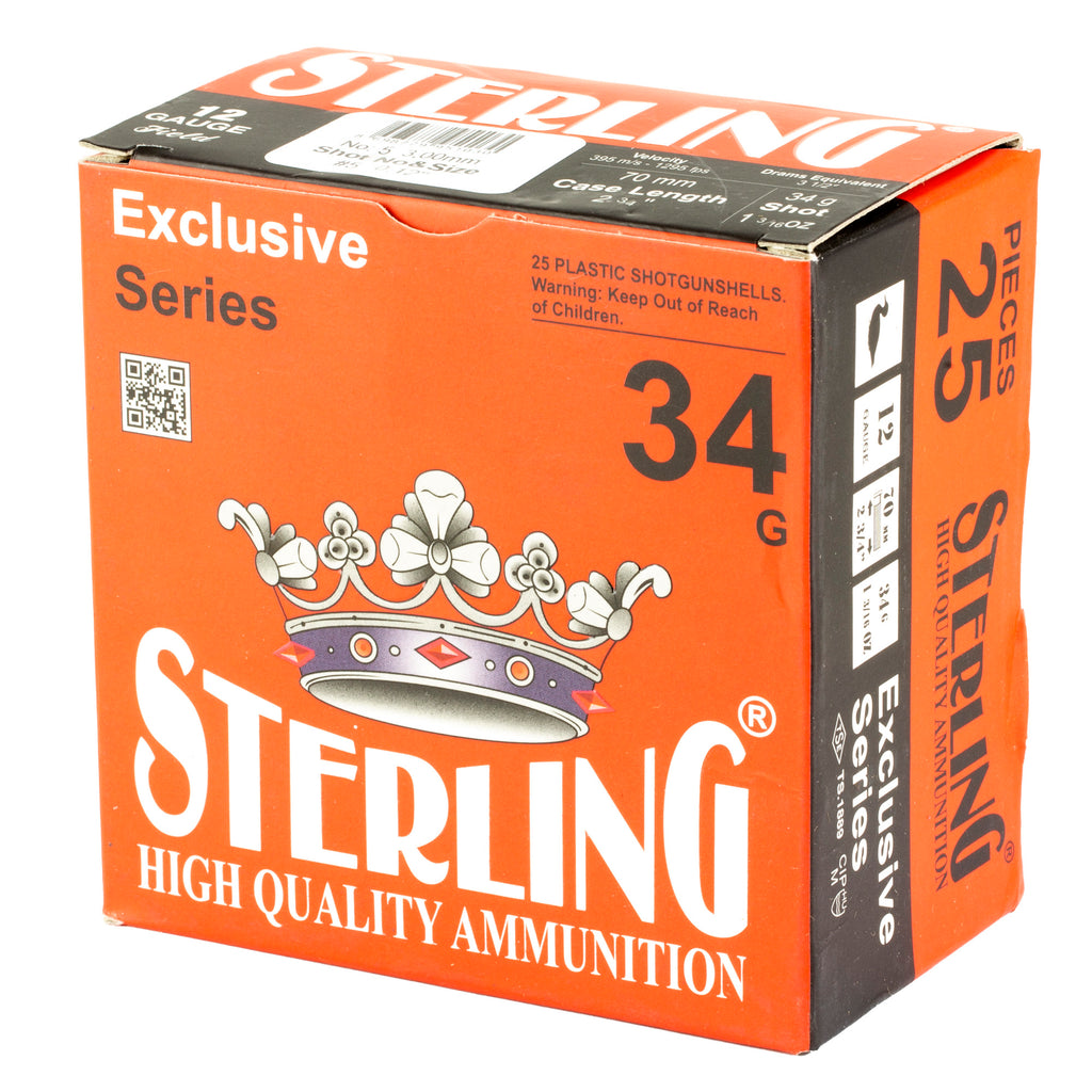 STERLING EXCLSV 12GA 2.75 #5 25/250