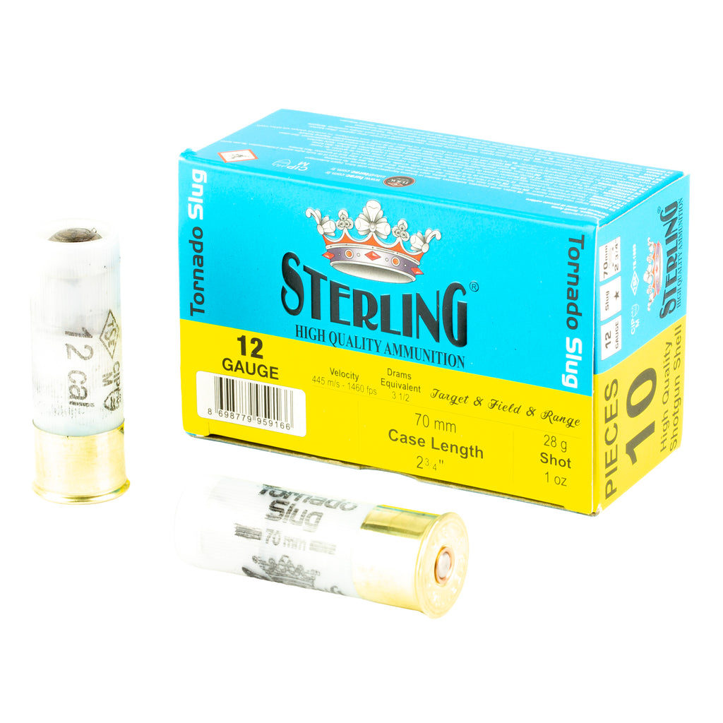 STERLING BG 12GA 2.75 SLUG 10/200