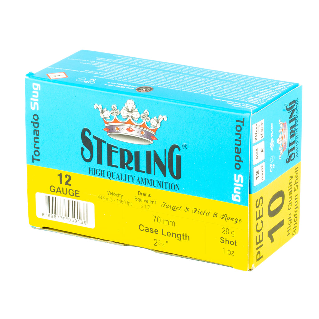 STERLING BG 12GA 2.75 SLUG 10/200