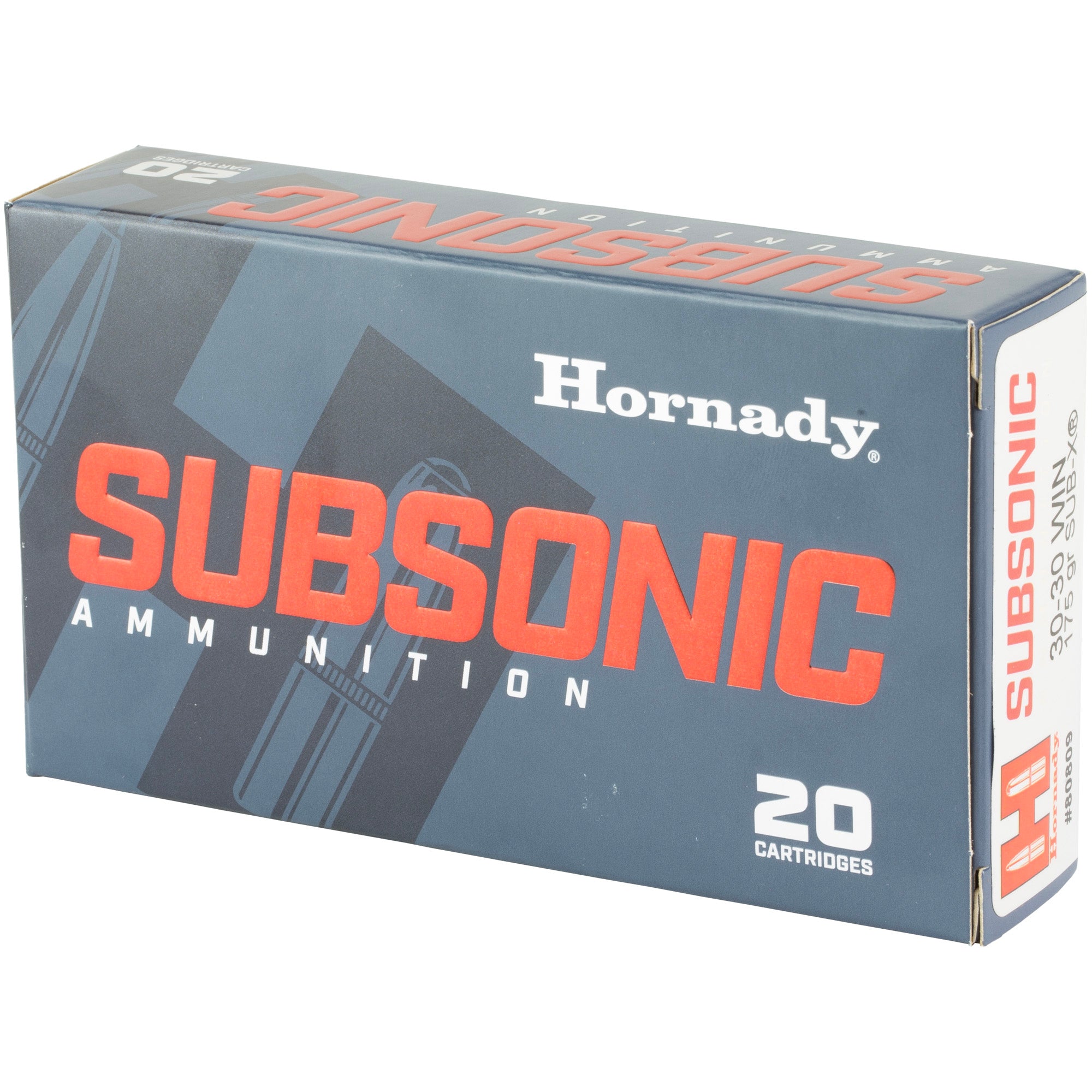 HRNDY 30-30 WIN 175GR SUB-X 20/200