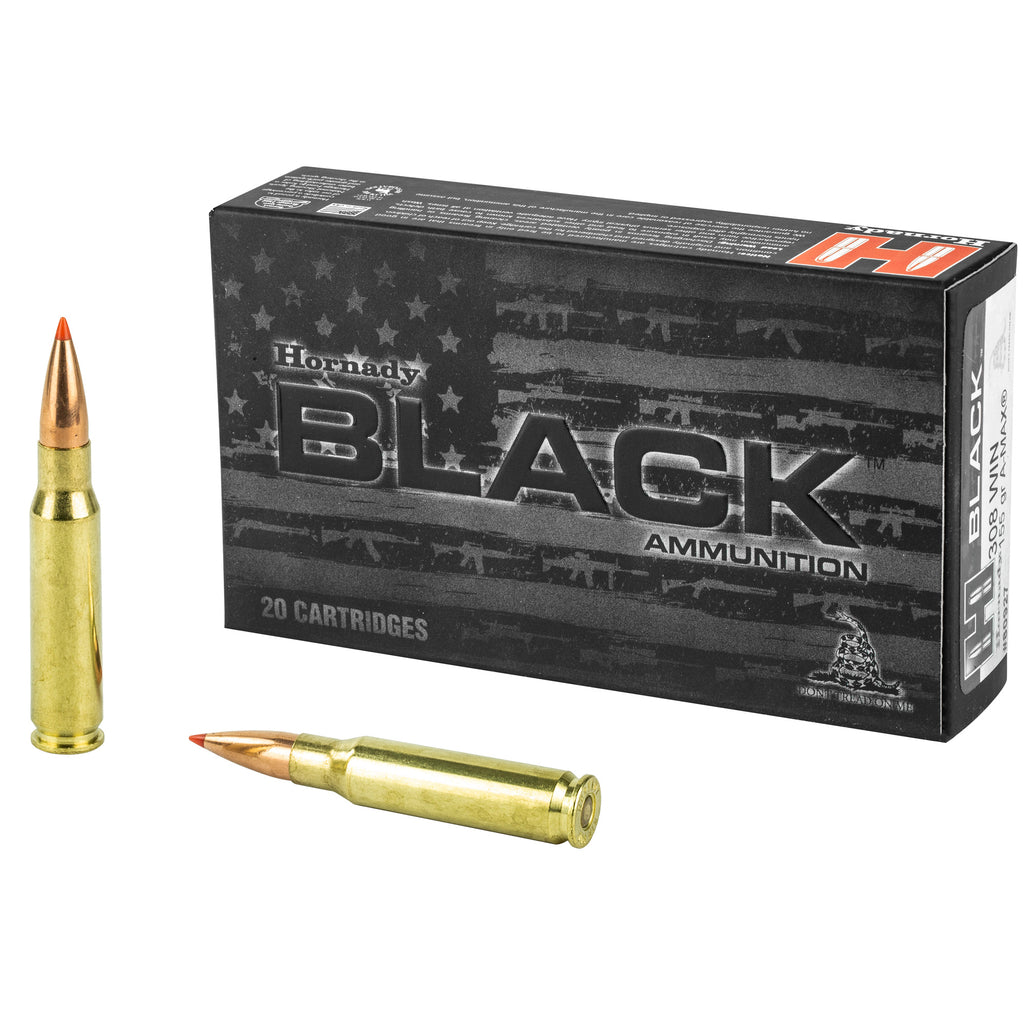 HRNDY BLACK 308WIN 155GR ELDM 20/200