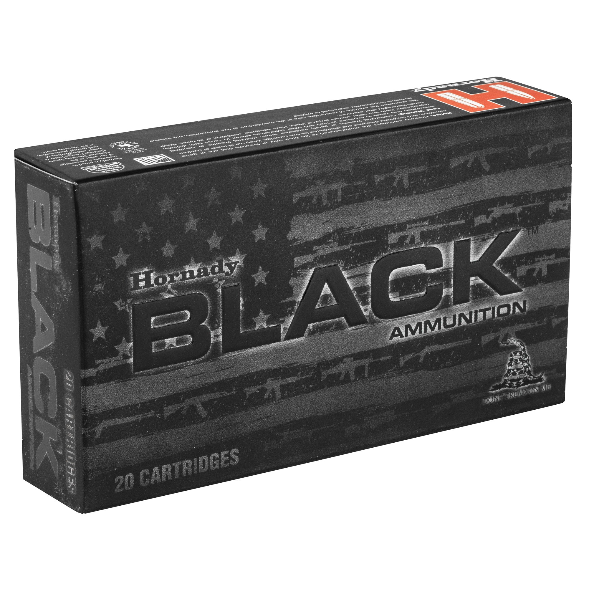 HRNDY BLACK 308WIN 155GR ELDM 20/200