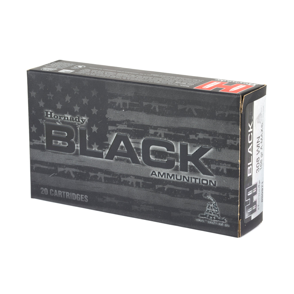 HRNDY BLACK 308WIN 168GR ELDM 20/200
