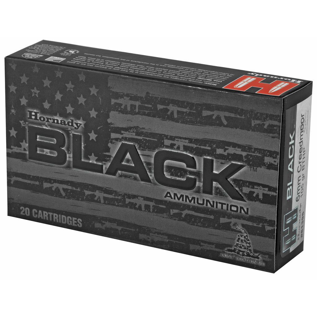 HRNDY 6MM CM 105GR BTHP BLK 20/200