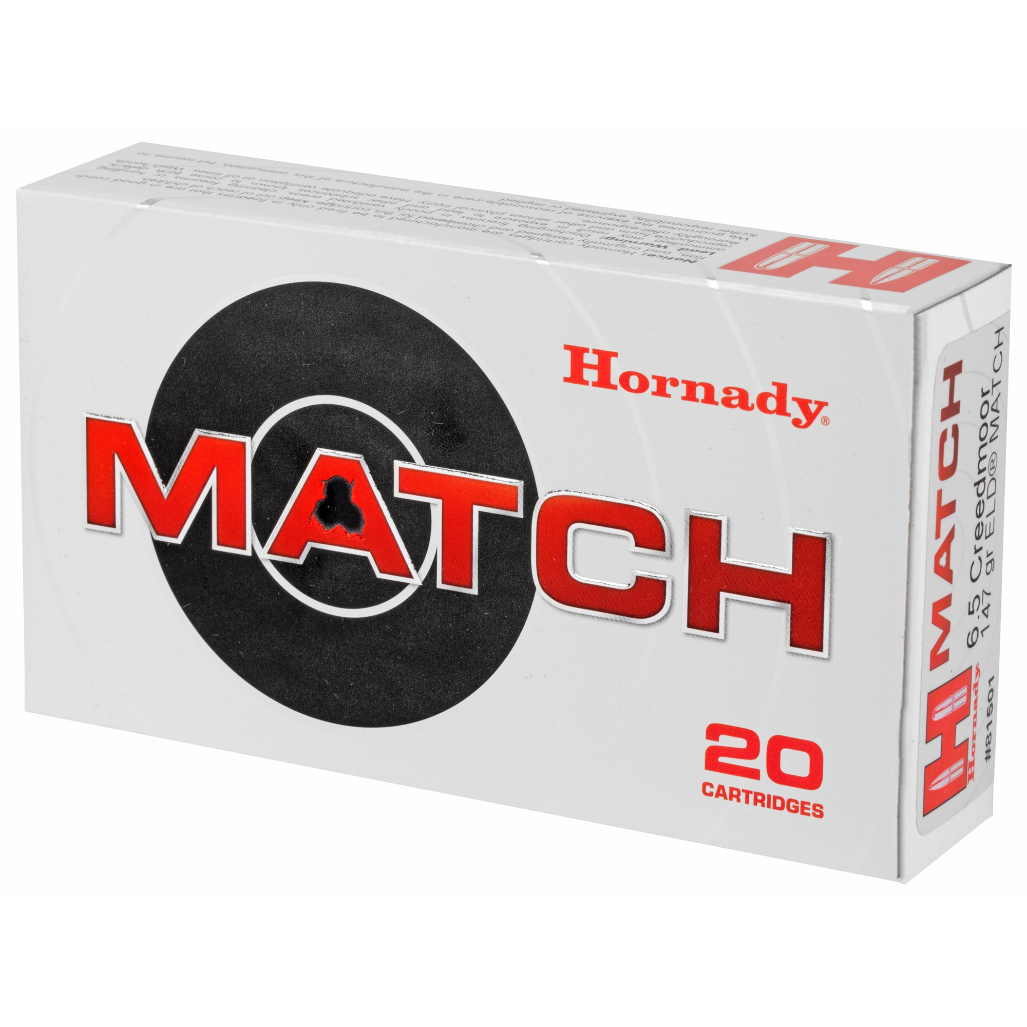 HRNDY 6.5CM 147GR ELD-M 20/200