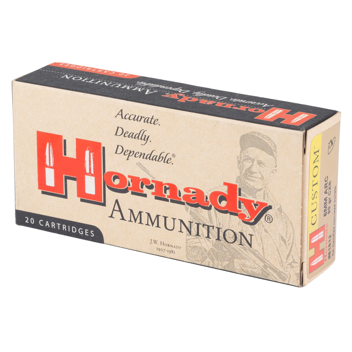 HRNDY CUST 6MM ARC 90GR CX 20/200