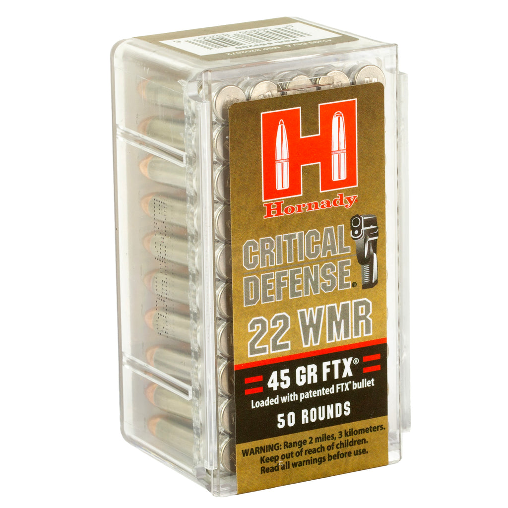 HRNDY CD 22WMR 45GR FTX 50/2000