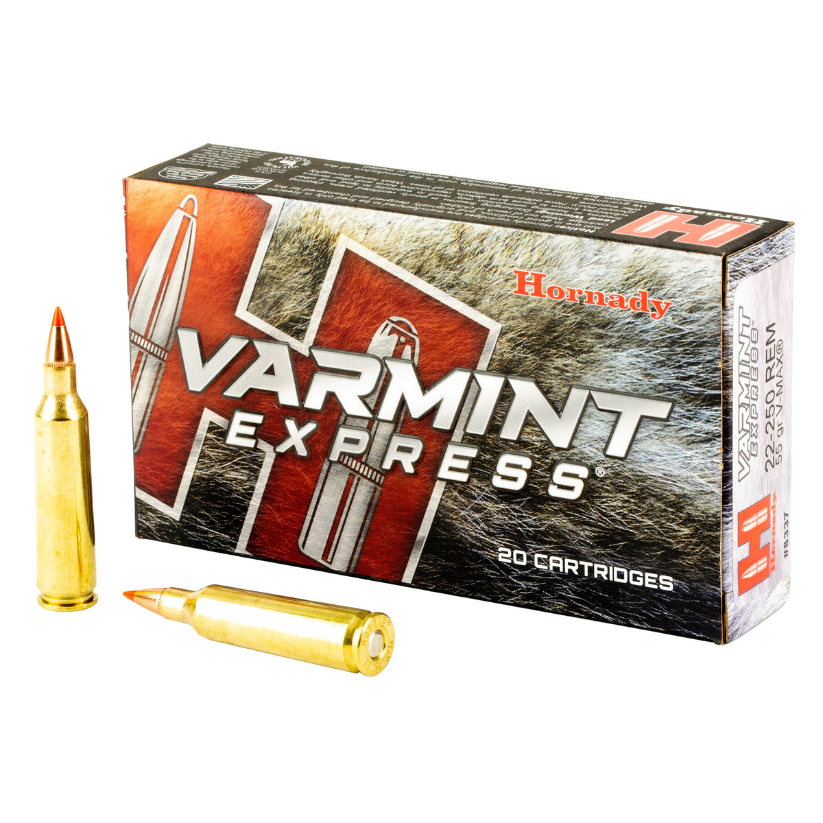 HRNDY 22-250  55GR VMAX 20/200