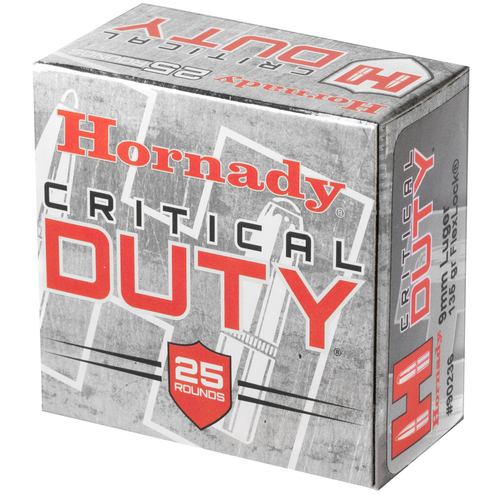 HRNDY 9MM 135GR CRT DUTY 25/250
