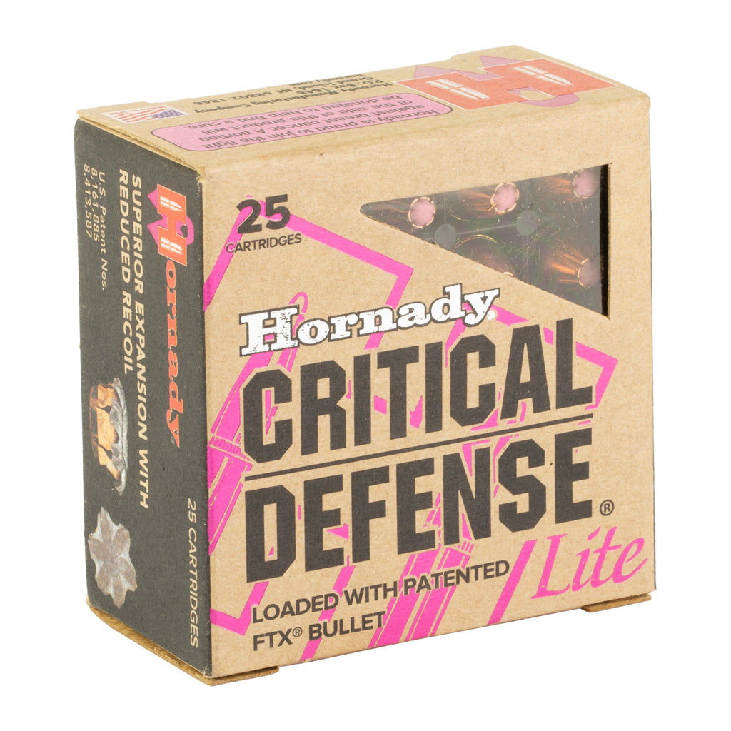 HRNDY CD 9MM 100GR FTX LITE 25/250