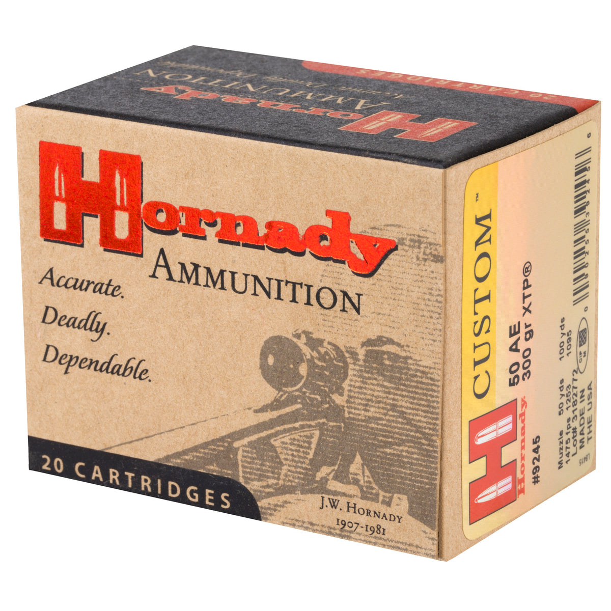 HRNDY 50AE 300GR XTP 20/200