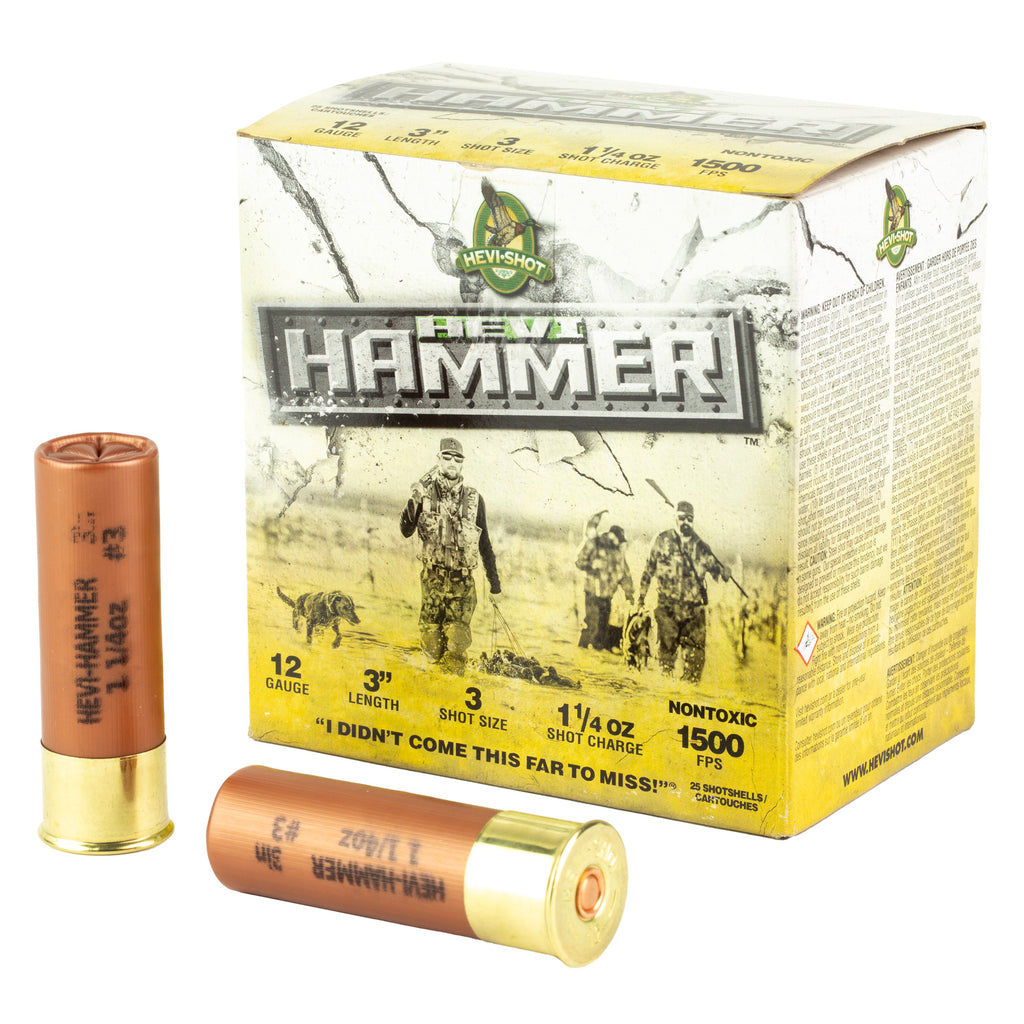 HEVI HAMMER 12GA 3 #3 25/250