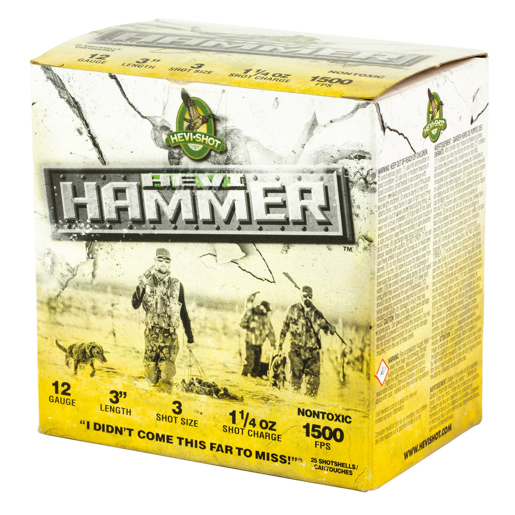 HEVI HAMMER 12GA 3 #3 25/250