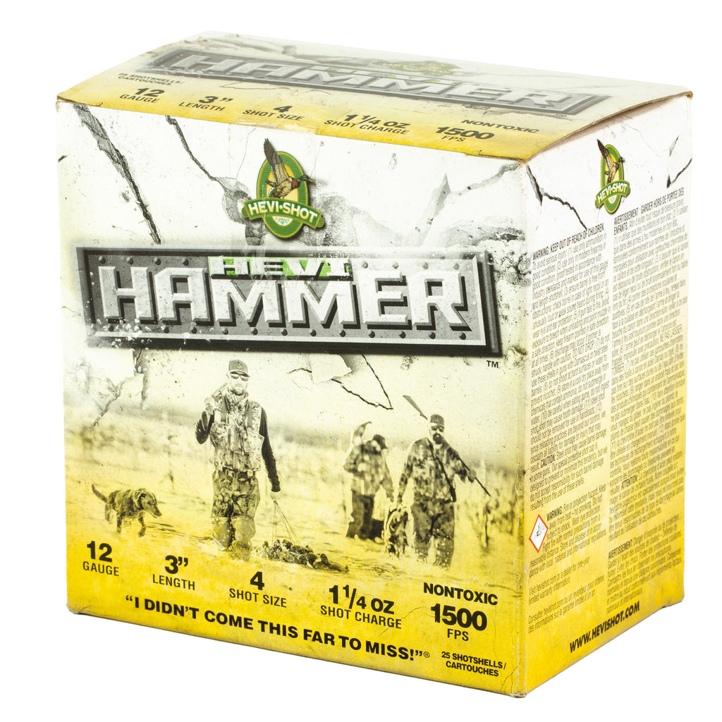 HEVI HAMMER 12GA 3 #4 25/250