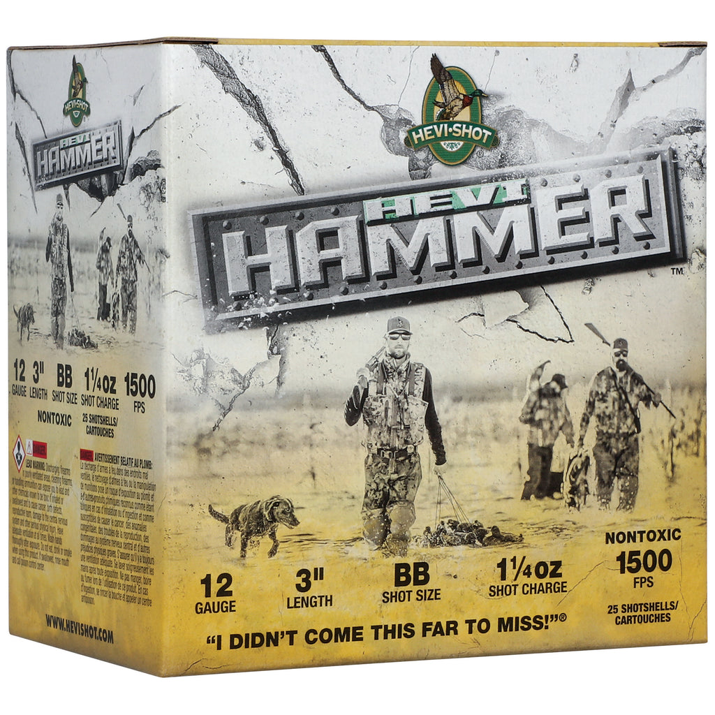 HEVI-HAMMER 12GA 3 1.25OZ BB