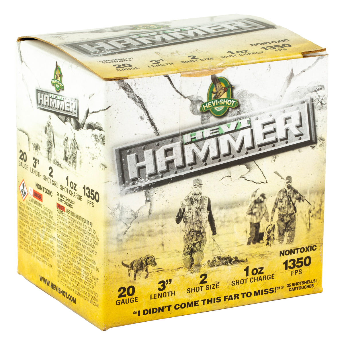HEVI HAMMER 20GA 3 #2 25/250
