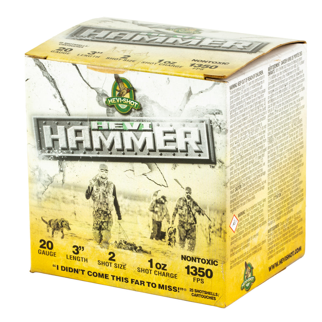 HEVI HAMMER 20GA 3 #2 25/250