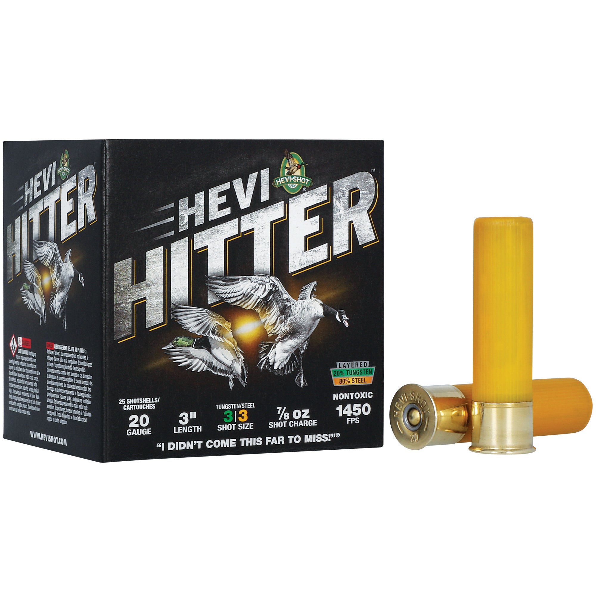 HEVI-HITTER 20GA 3 7/8OZ #3 TG/STL