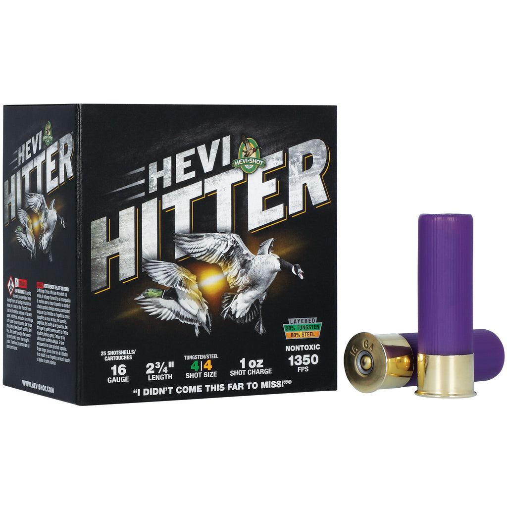 HEVI-HITTER 16GA 2.75 1OZ #4 TG/STL