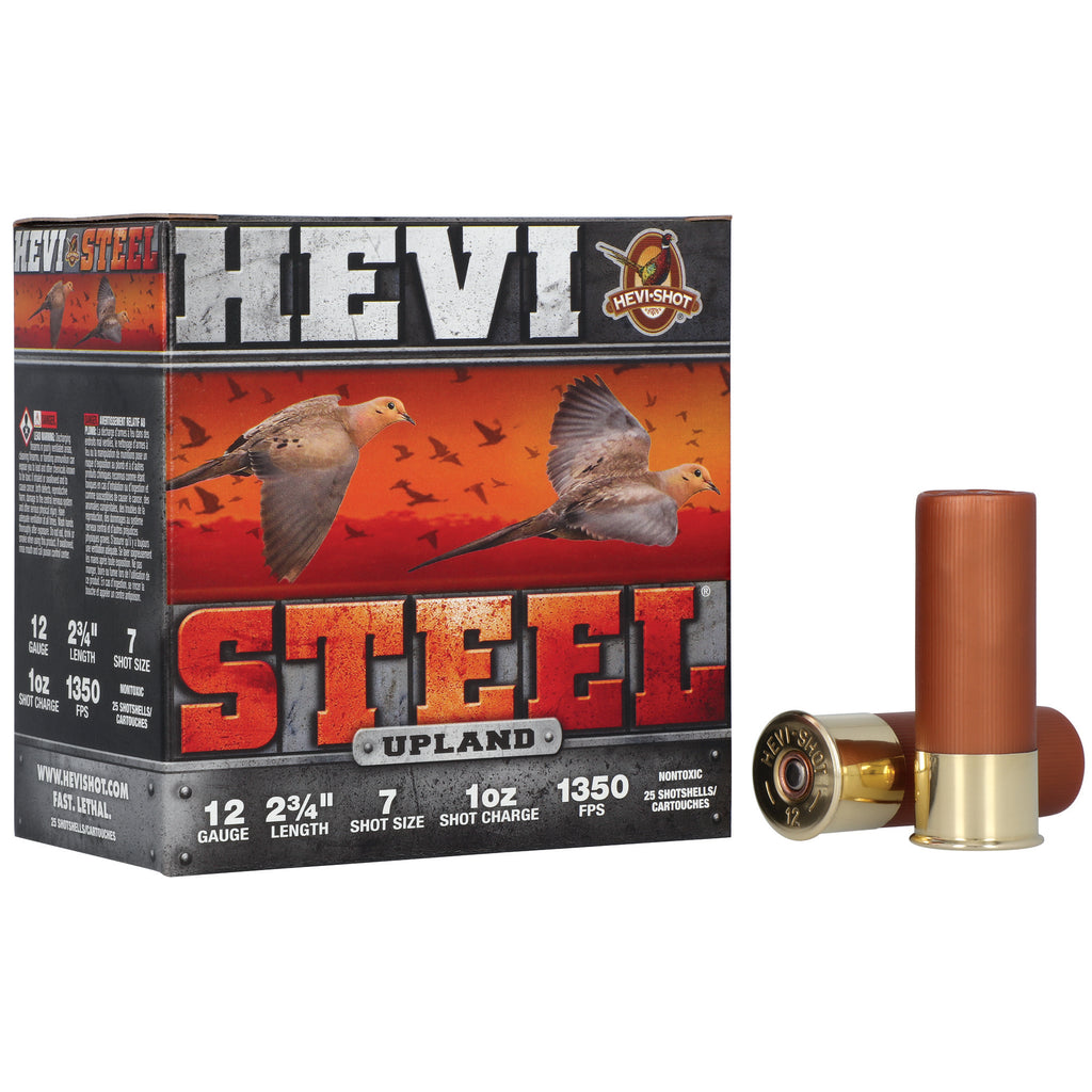 HEVI STL UPLND 12GA 2.75 #7 25/250