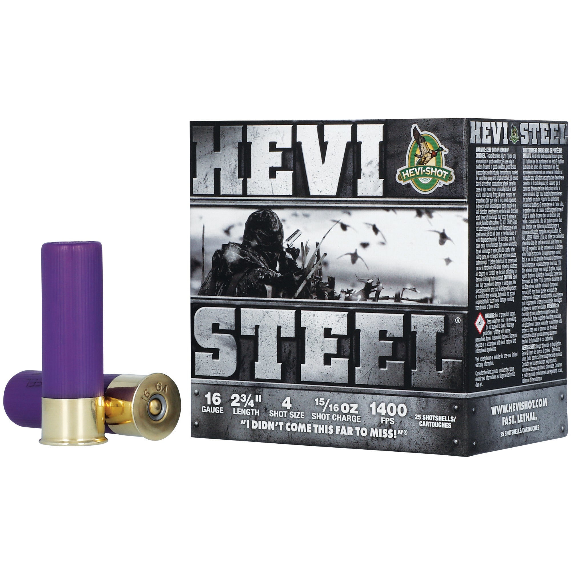HEVI-STEEL 16GA 2.75 15/16OZ #4